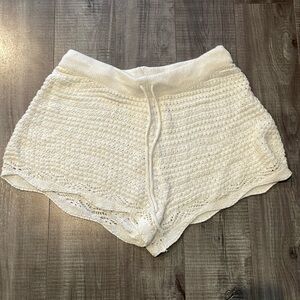 Knit shorts, runs small